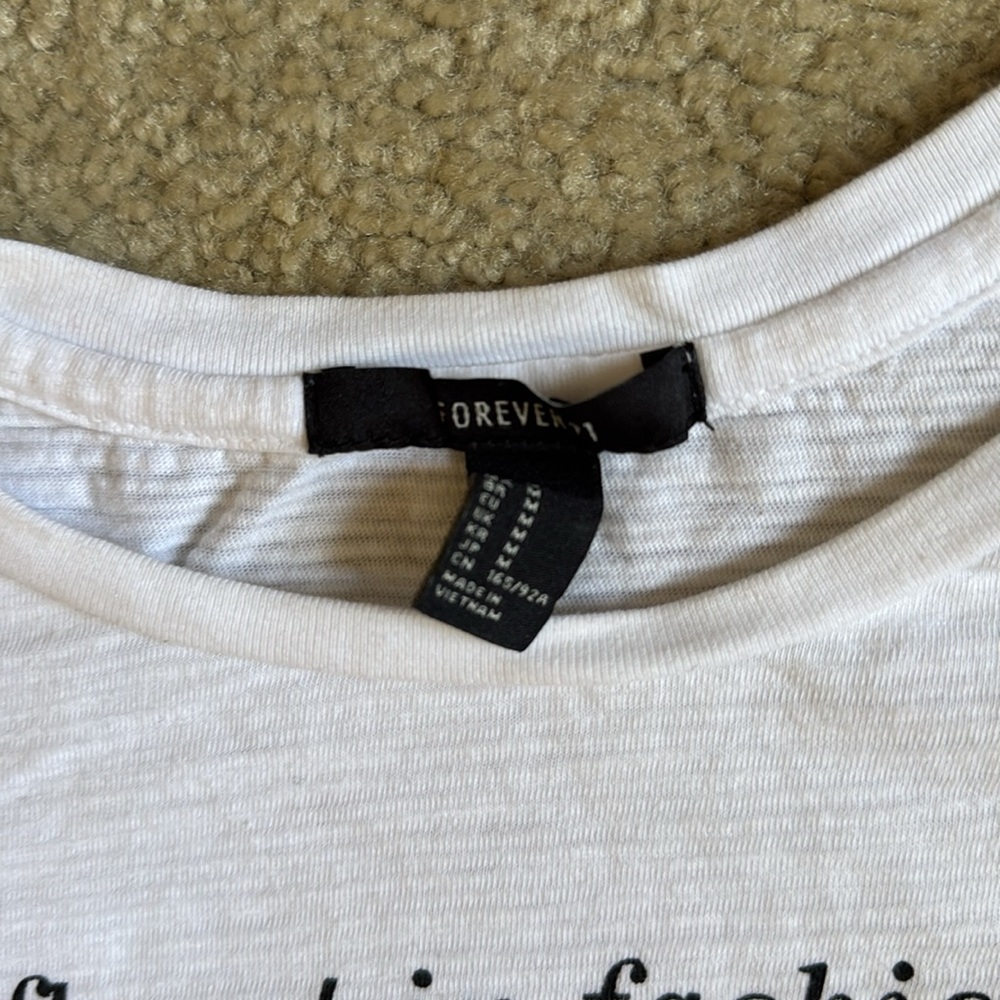 Forever 21 Long Sleeve Crop Top - Picture 4 of 5